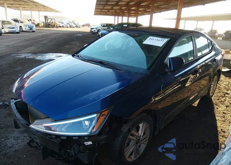 2020 Hyundai Elantra Sel from USA, damaged, VIN 5NPD84LF5LH563053